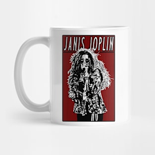 Vintage Retro Janis Joplin Mug